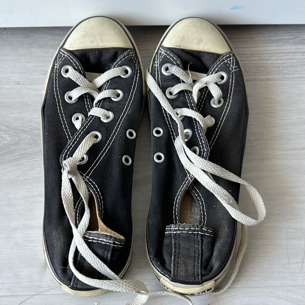 Used worn in Converse